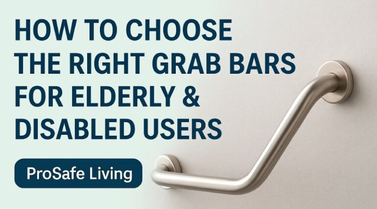 righ grab bar for elderly