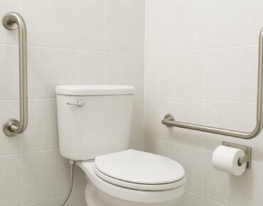 compare u shaped and l shpaed grab bars