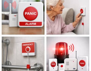 emergency panic alarm button